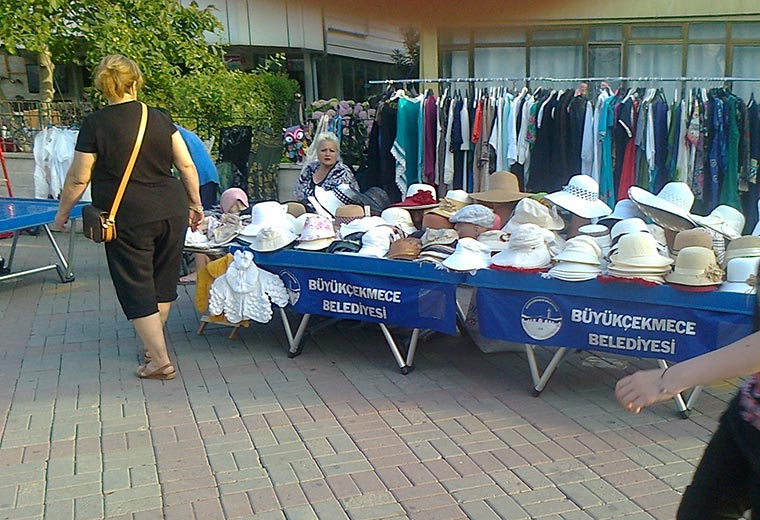 Büyükçekmece Belediyesi ismasan Plastik Pazar Masası Uygulaması - r01