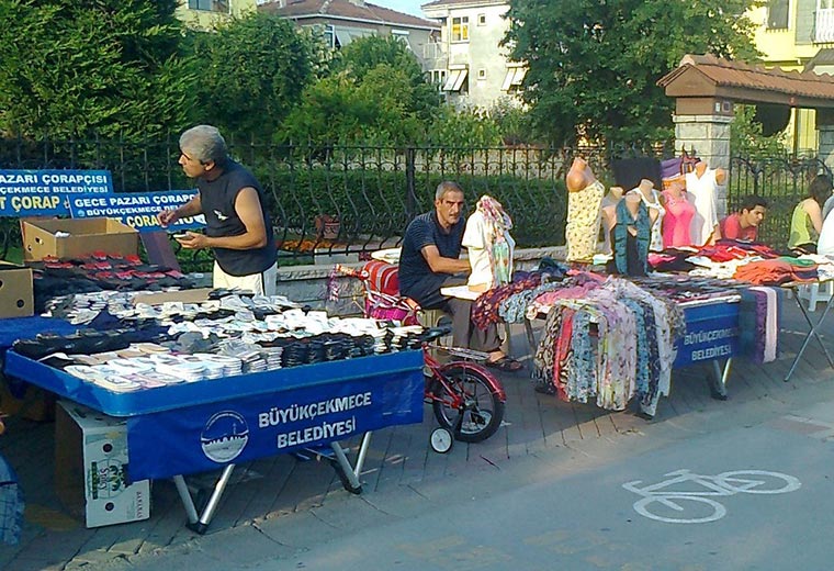 Büyükçekmece Belediyesi ismasan Plastik Pazar Masası Uygulaması - r02